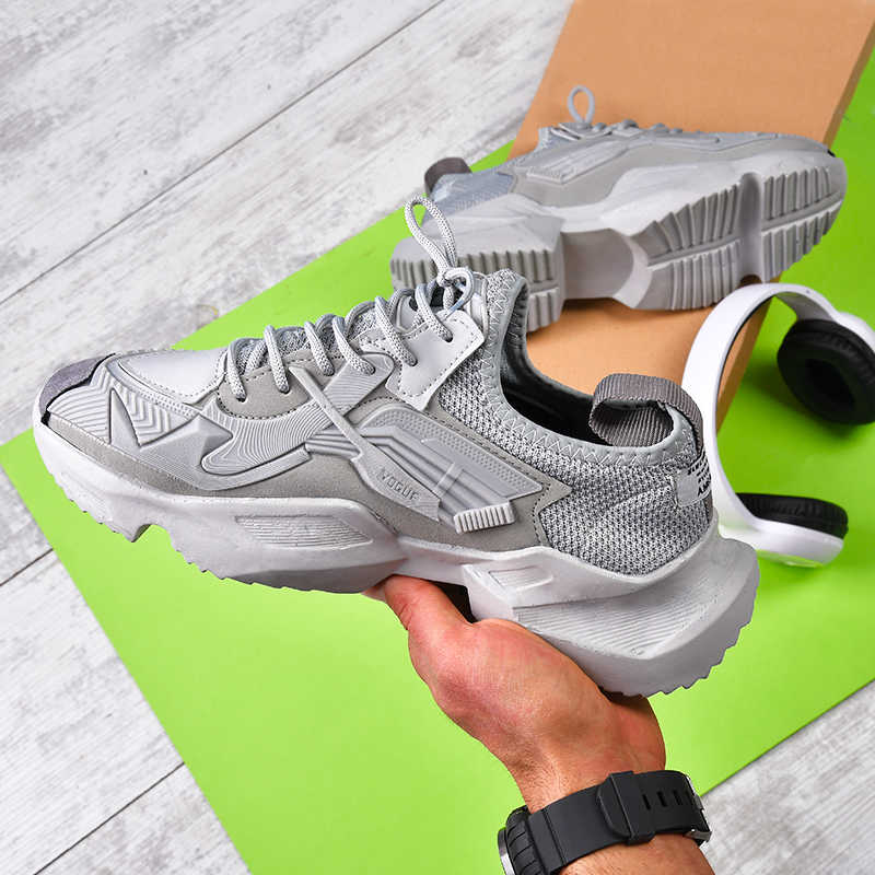 کفش ورزشی مردانه طوسی مدل ETEN