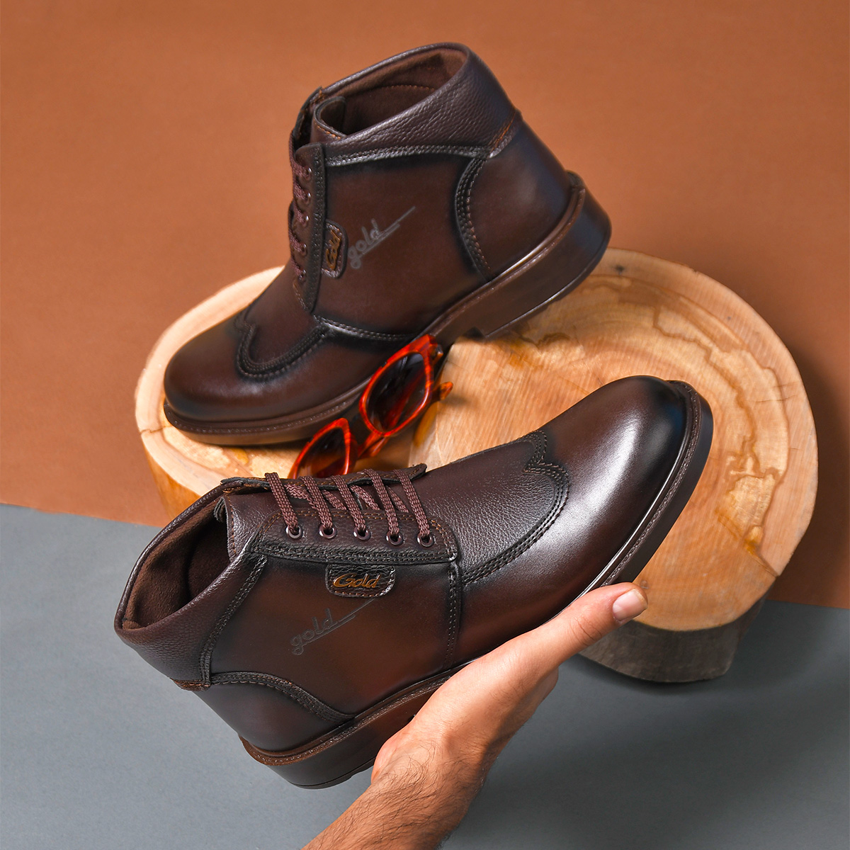 کفش ساقدار مردانه مدل Dadban