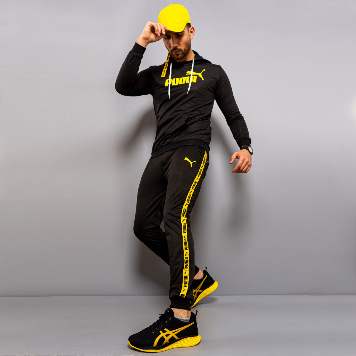 ست سوئیشرت شلوار پوما مردانه مدل Karson