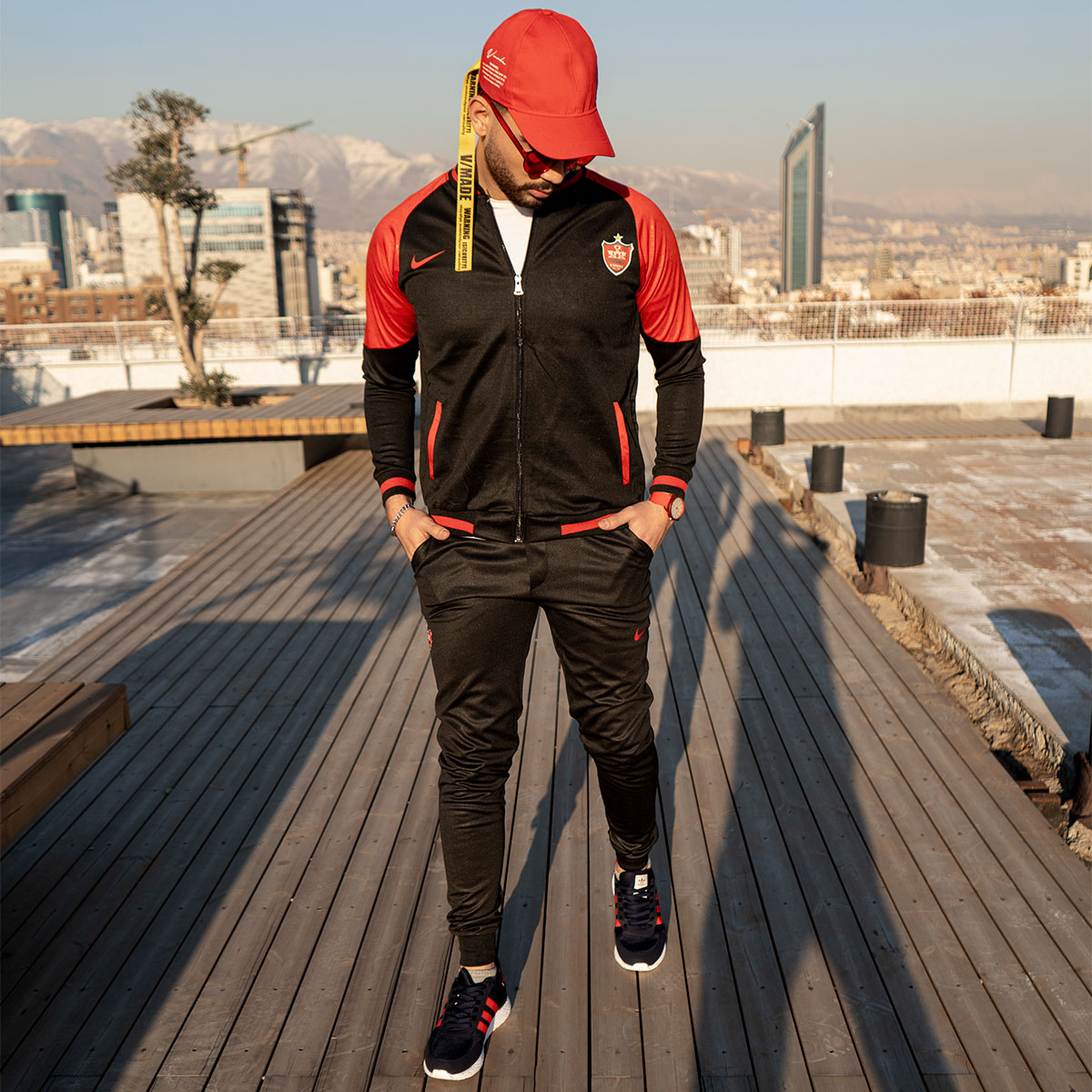 ست سوئيشرت شلوار پرسپوليس مدلBahif