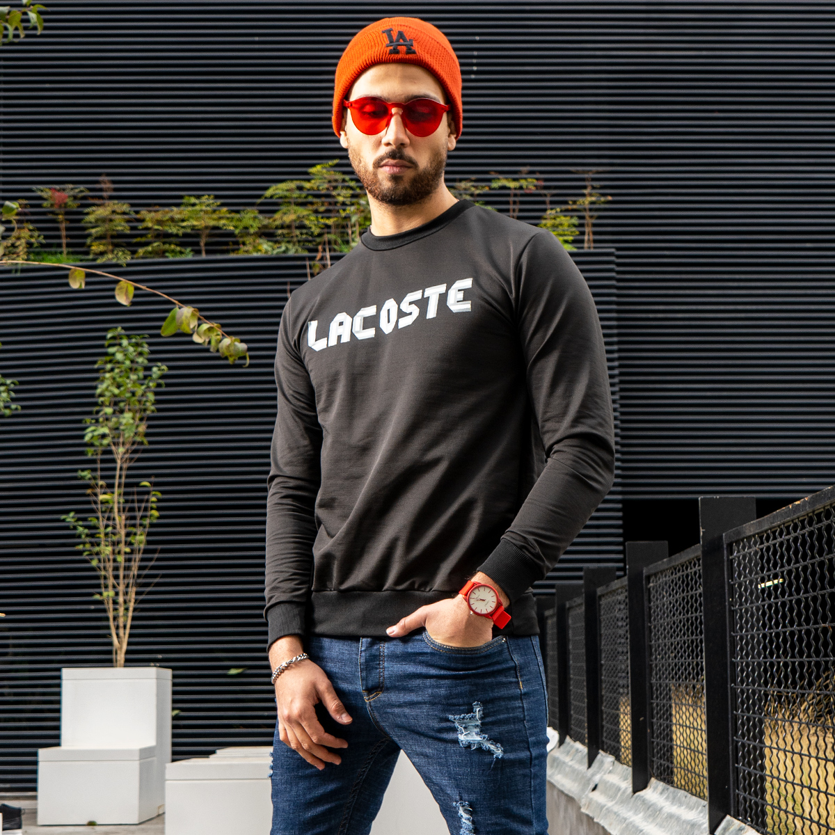 تیشرت آستین بلند مردانه مدل Kamin