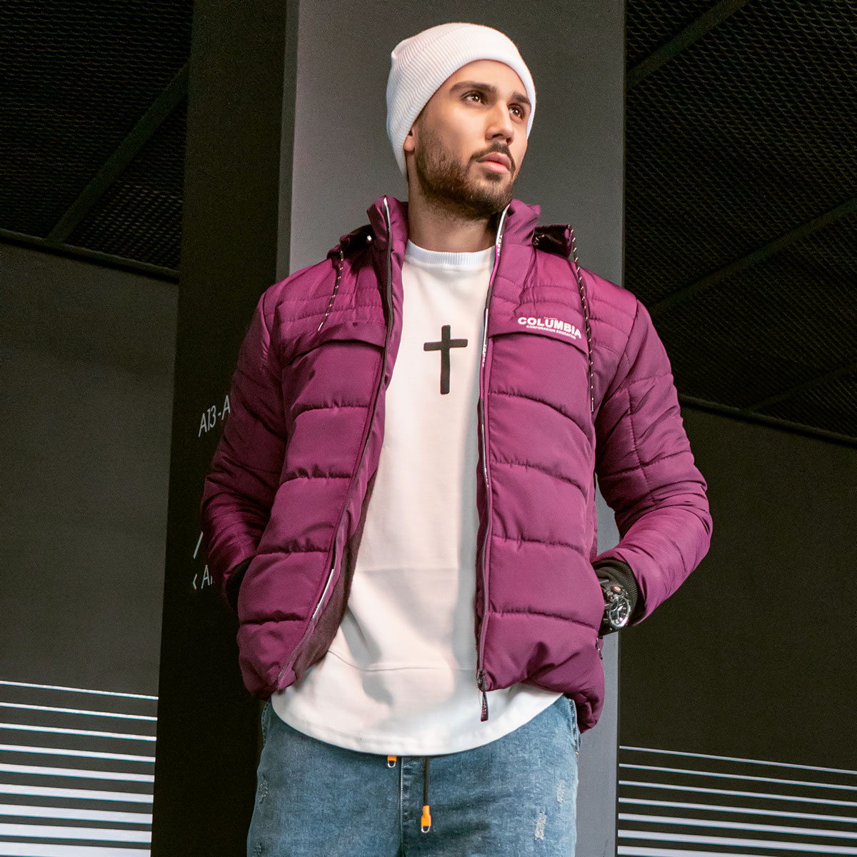 کاپشن مردانه مدل Hamin