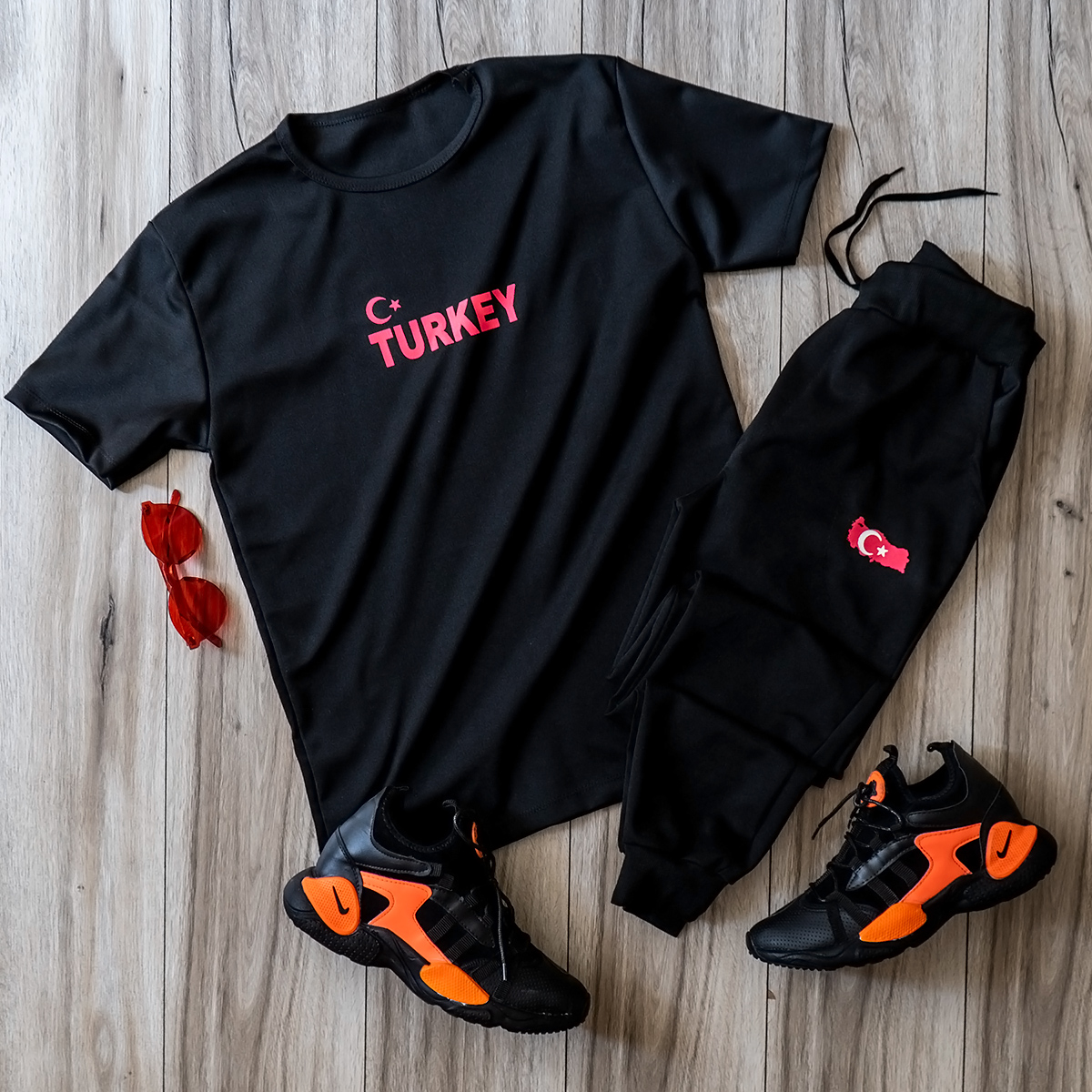 ست تیشرت شلوار Turkey مردانه مدل Kazin