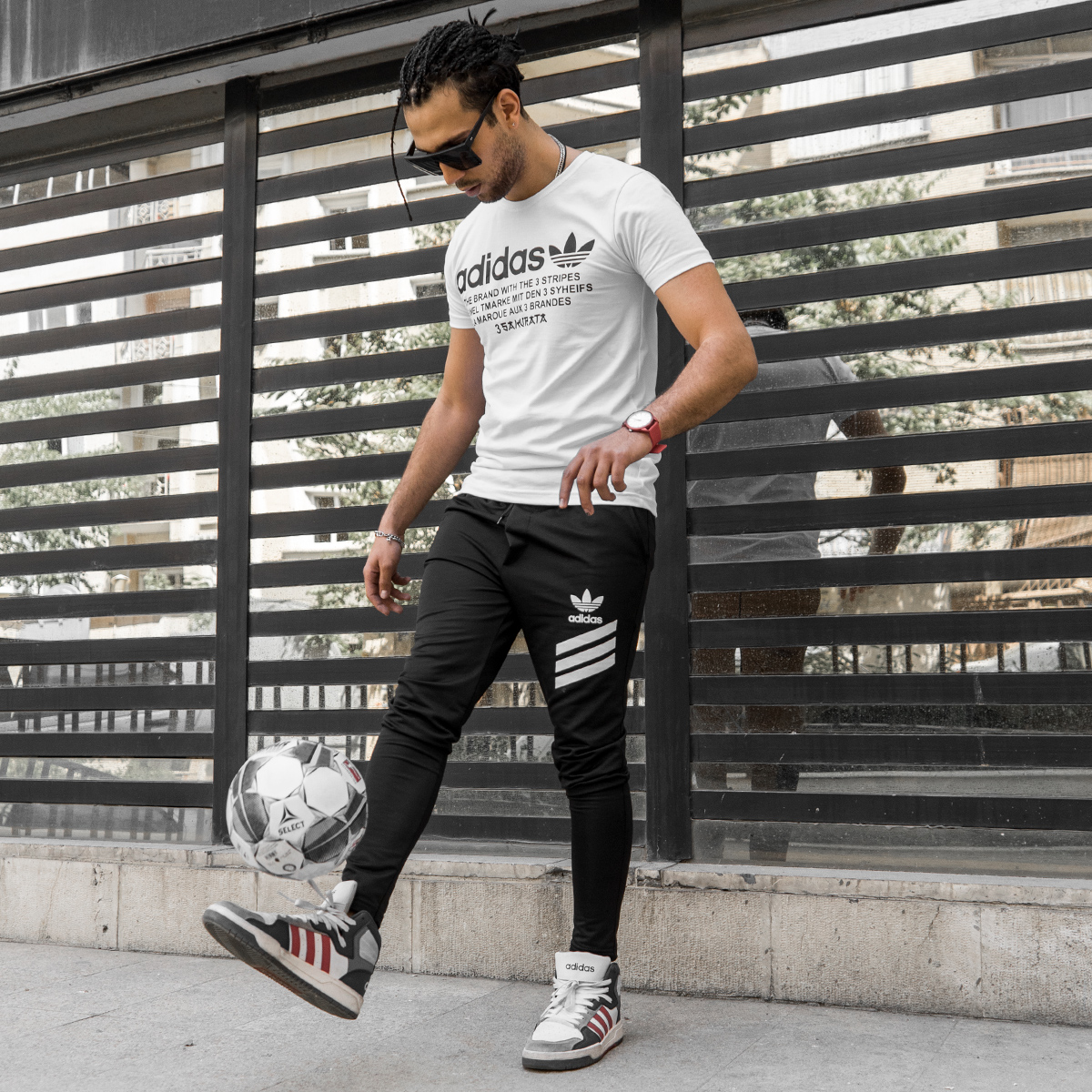 ست تیشرت شلوار adidas مردانه مدل Aspen
