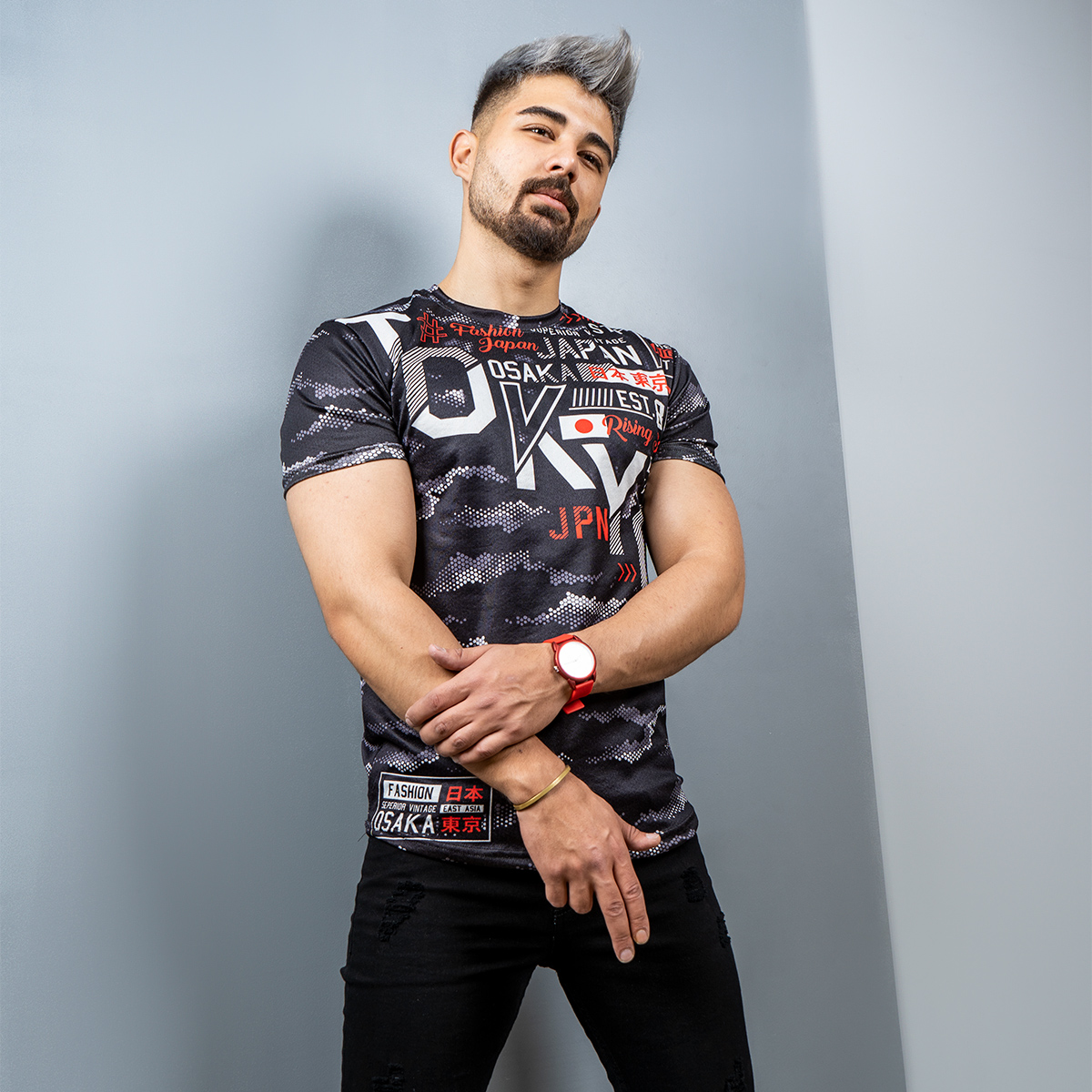 تیشرت Tokyo مردانه مدل Barton