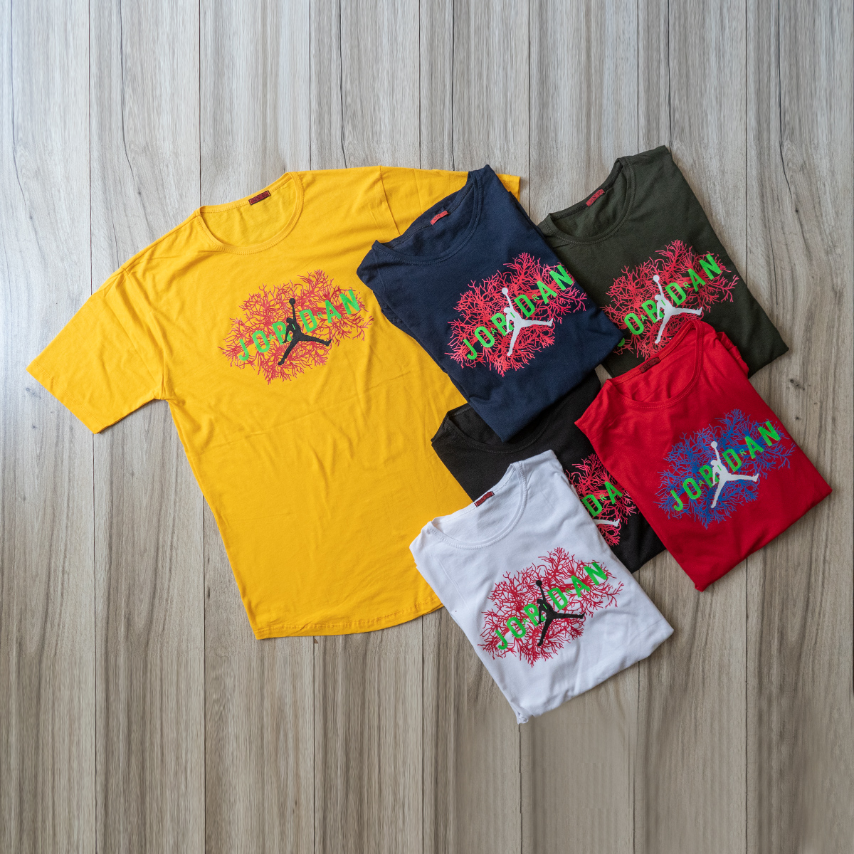 تیشرت Jordan مردانه مشکی مدل SAMSEN