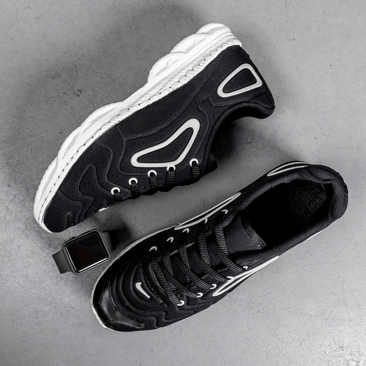 کفش ورزشی مردانه مشکی مدل Daksa