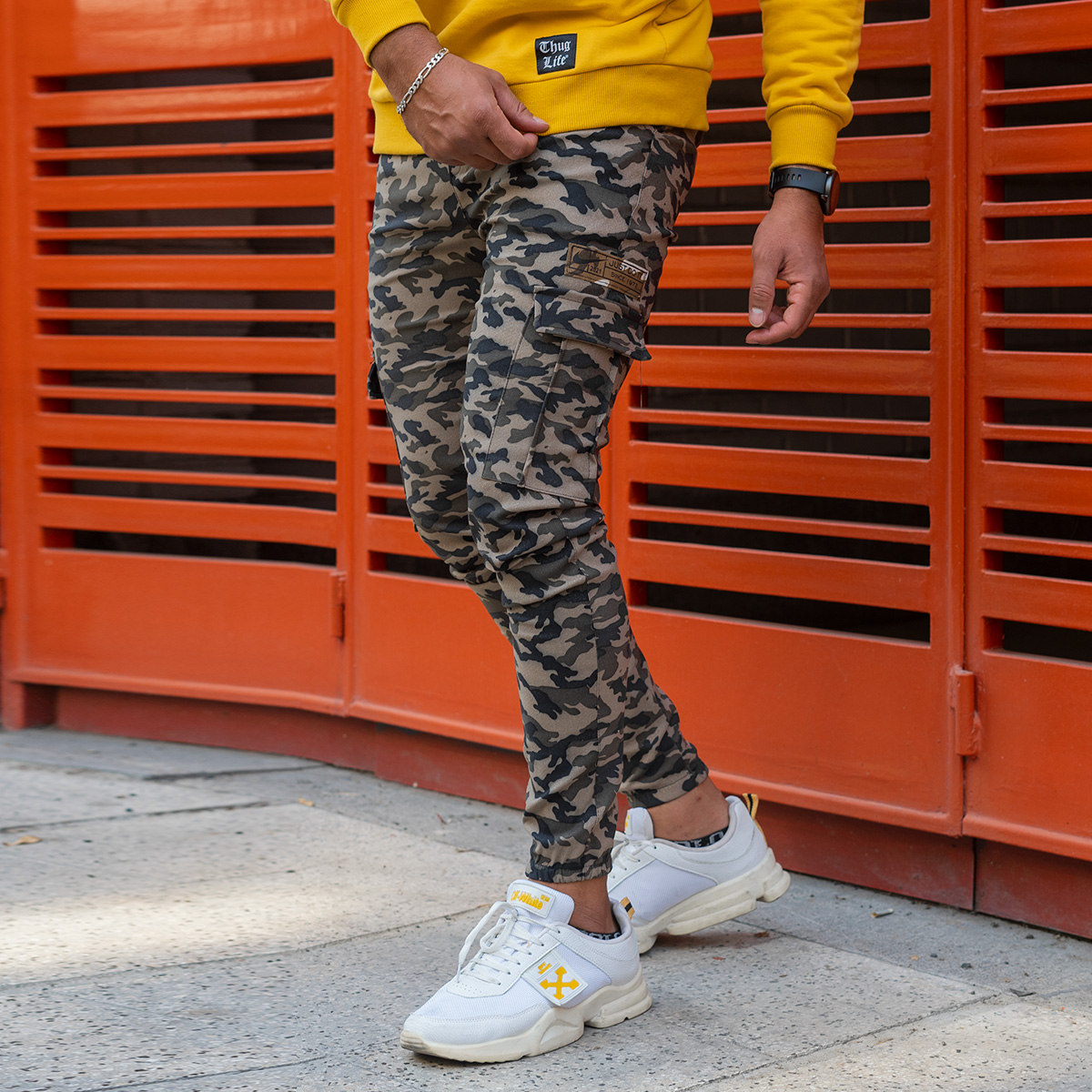 شلوار اسلش چریکی ریز مدل Ehsan