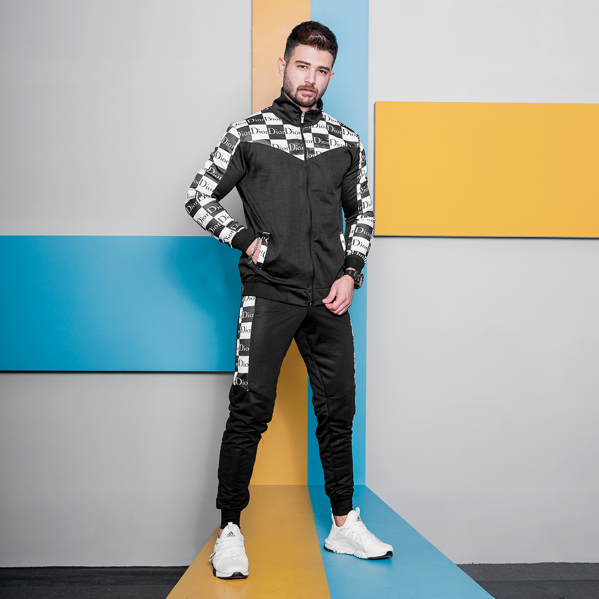 ست سوییشرت شلوار مردانه مدل Dior