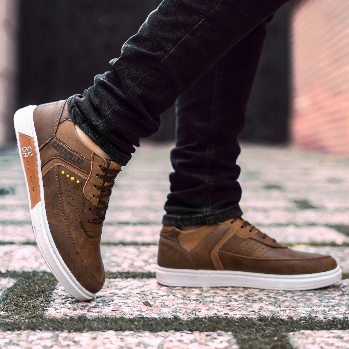 کفش تخت قهوه ای مردانه مدلRanvi