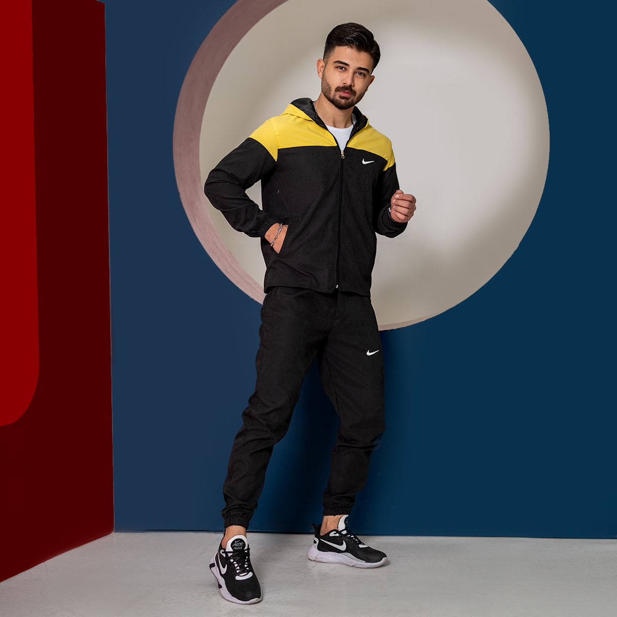 ست سوییشرت شلوار نایک مردانه مدل Shaya