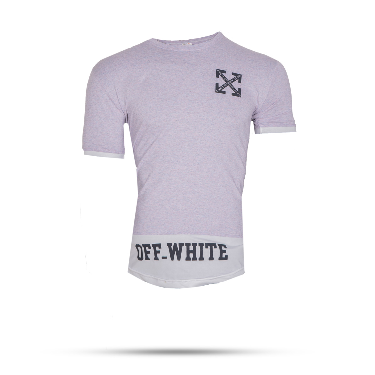 تیشرت Off-White مردانه بنفش مدل Clold