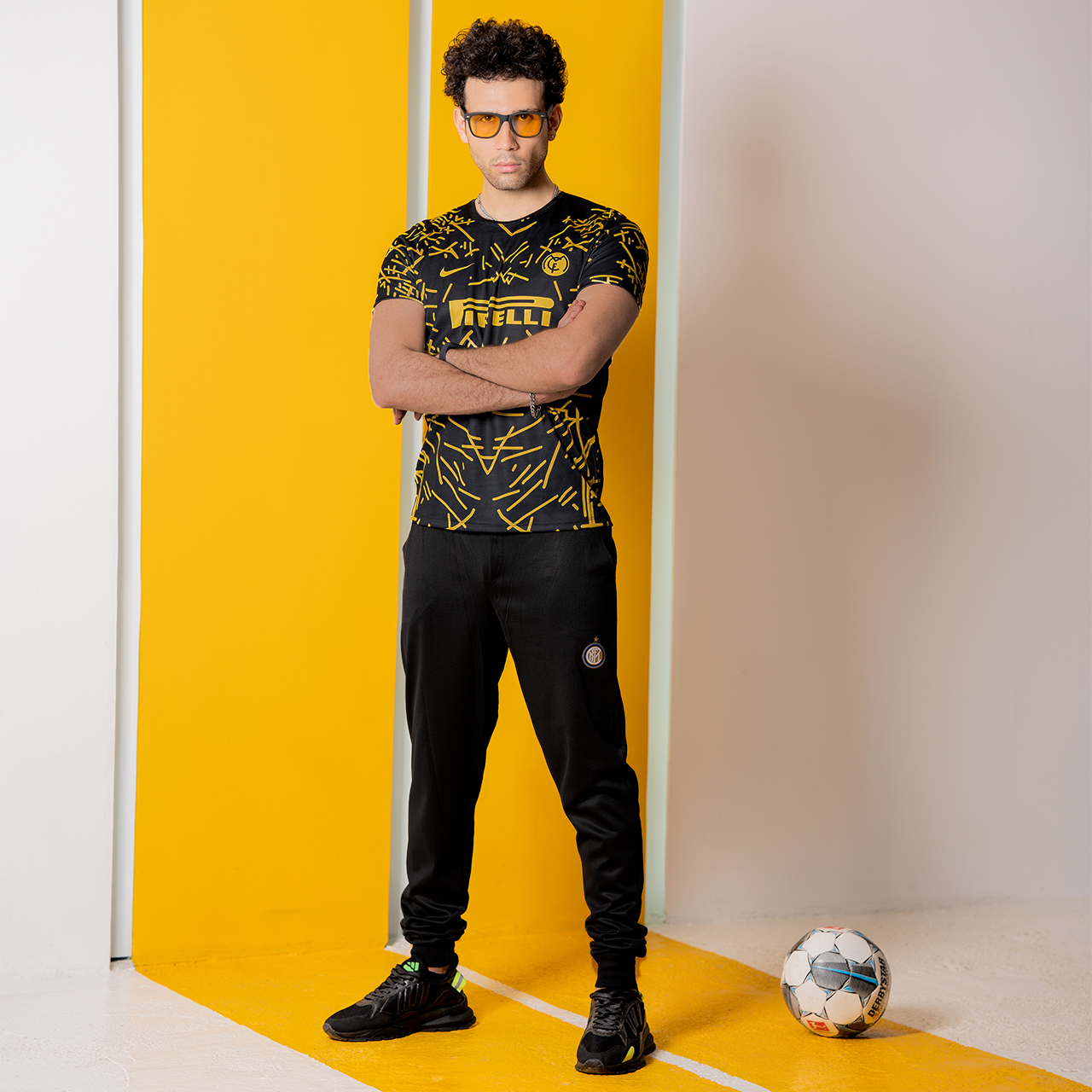 ست تیشرت شلوار اینتر میلان مردانه مدل Pirelli