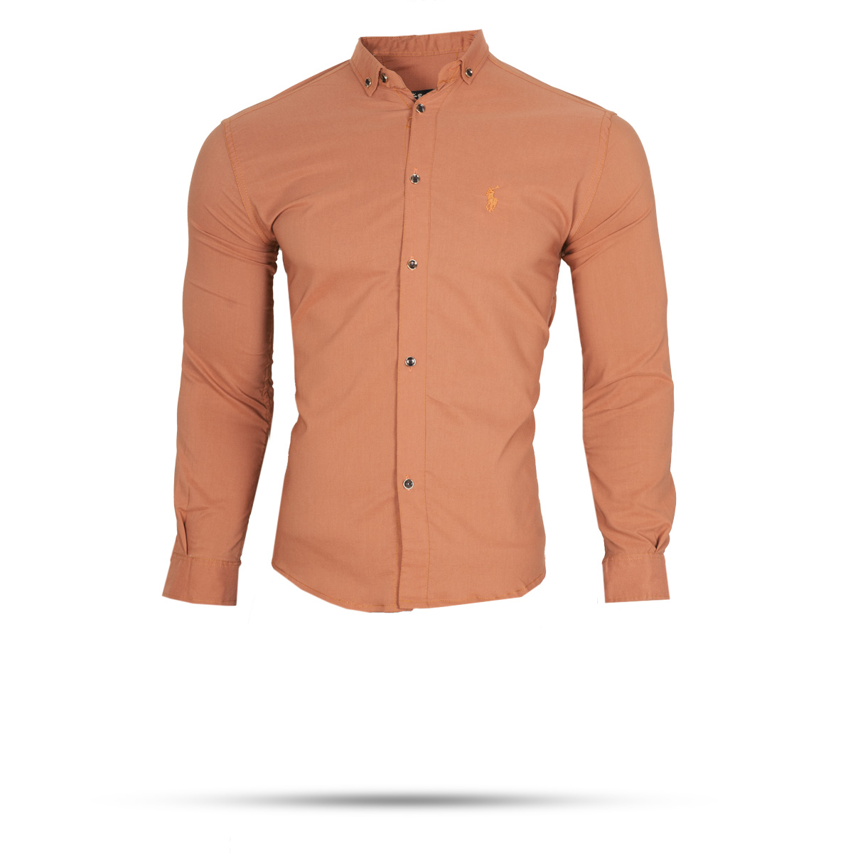 پیراهن آجری مردانه (T)مدل Yazdan