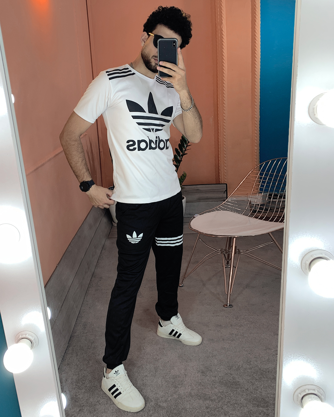 ست تیشرت شلوار Adidas مردانه مدل barman