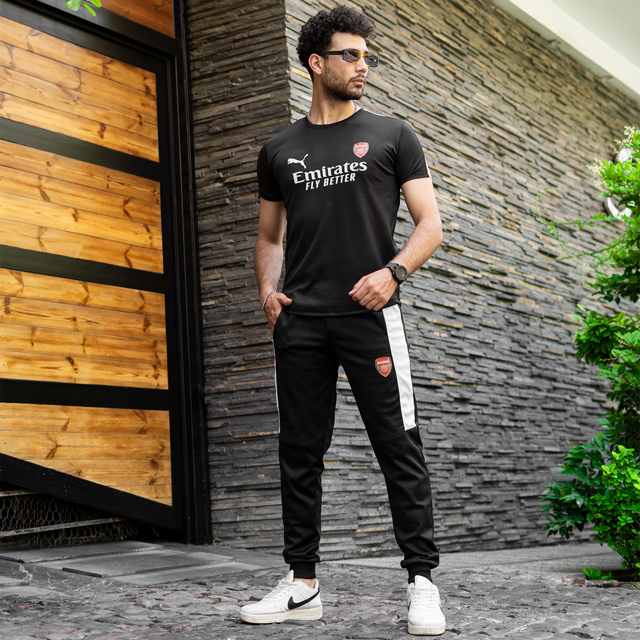 ست تیشرت شلوار آرسنال مردانه مدل AF