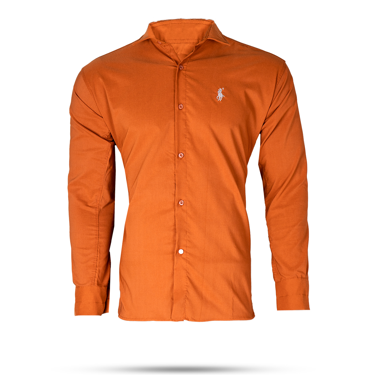 پیراهن مردانه آجری مدل VQ