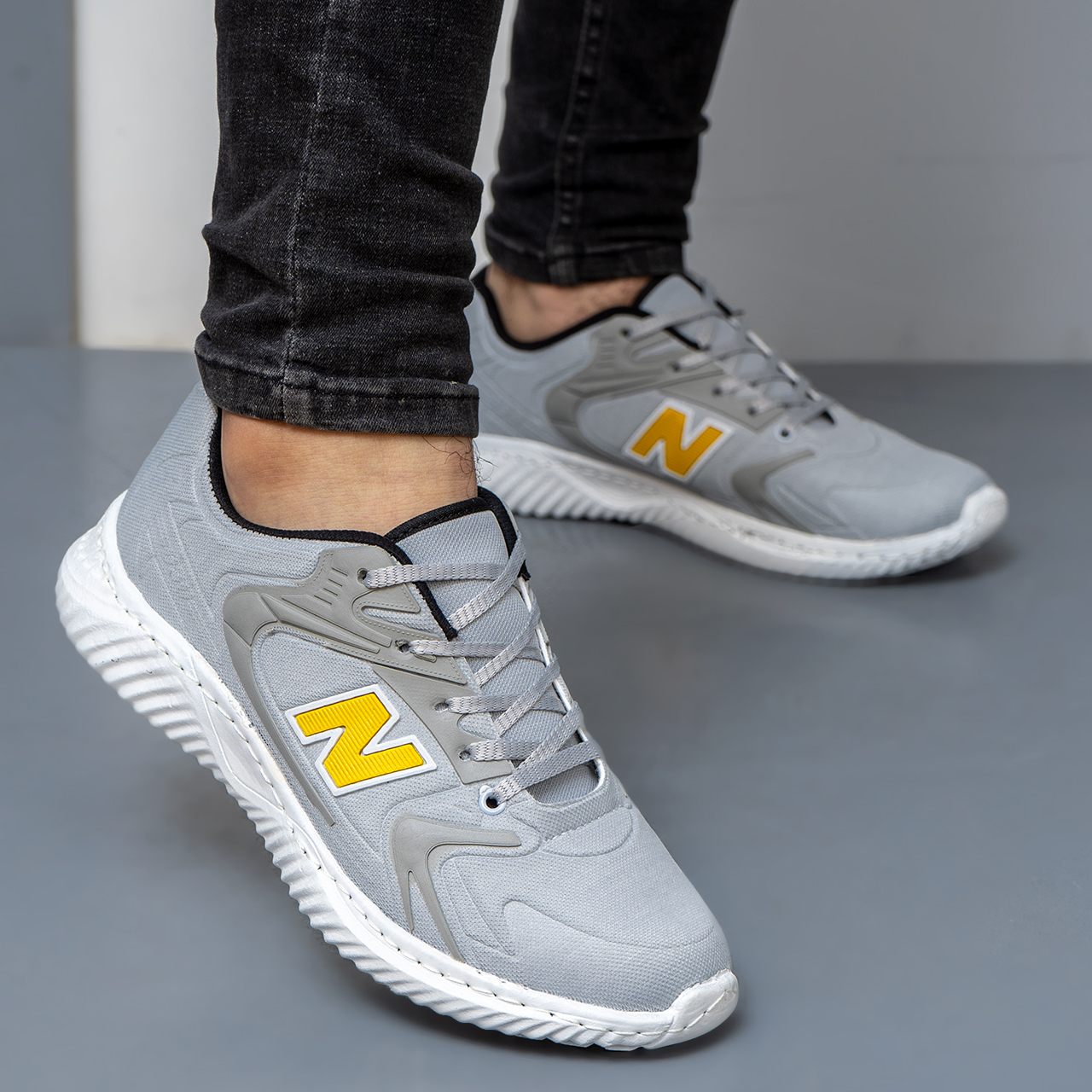 کفش ورزشی مردانه نیو بالانس طوسی(T) مدل N96