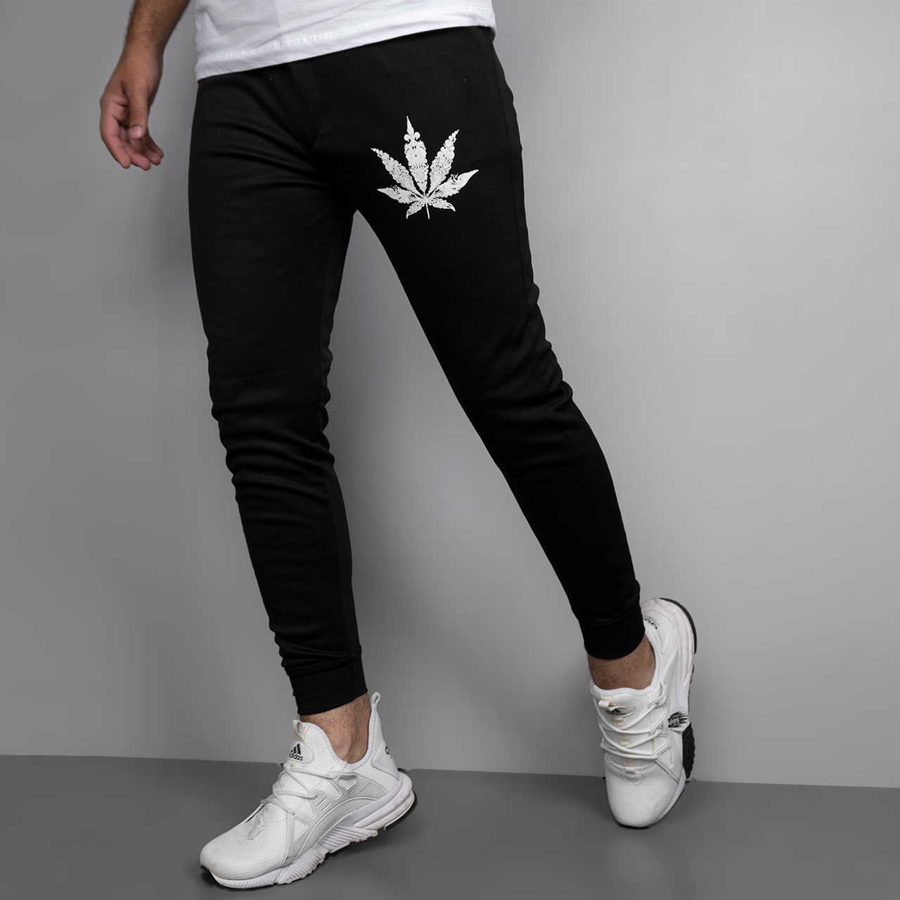 شلوار اسلش مردانه طرح برگ (T)مدل Kana