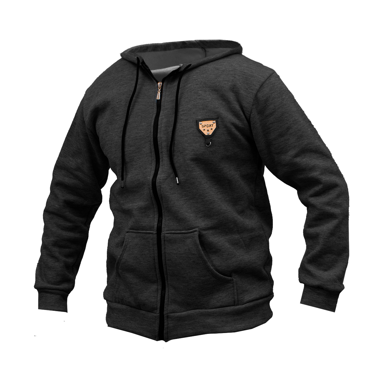 سوییشرت طوسی تیره Sport مردانه مدل T63