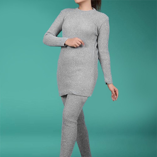 بافت طوسی دخترانه (ساده) مدل Paria