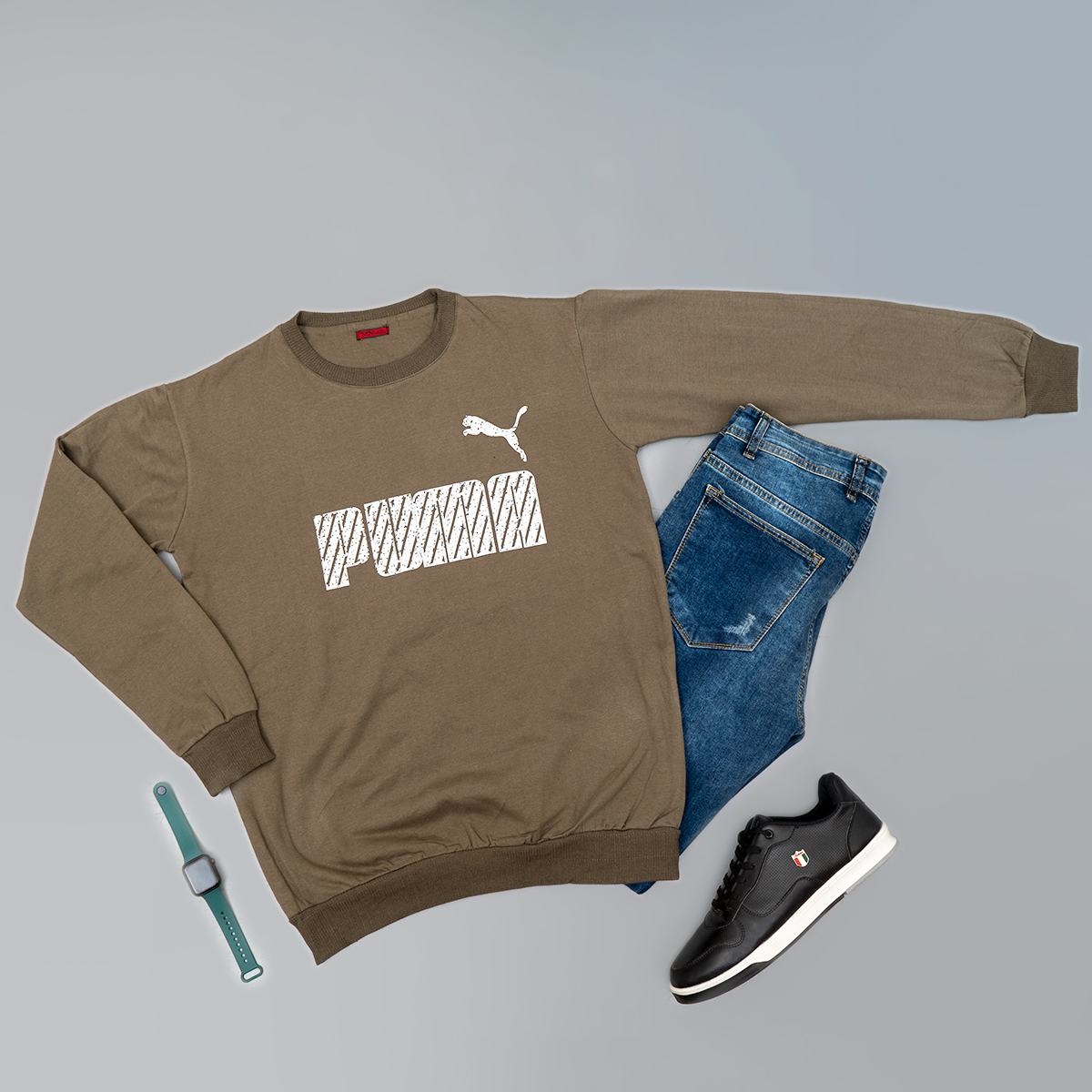 دورس مردانه Puma سبز مدل varan