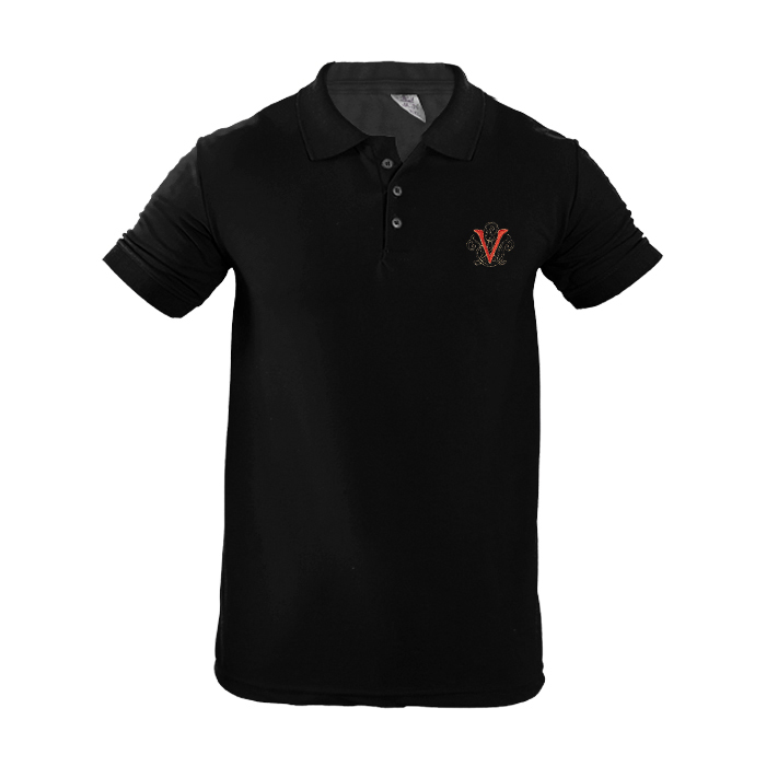 تیشرت V مشکی مردانه مدل Sadra