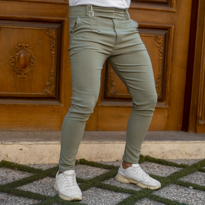 شلوار اسلش مردانه سبز مدل migel