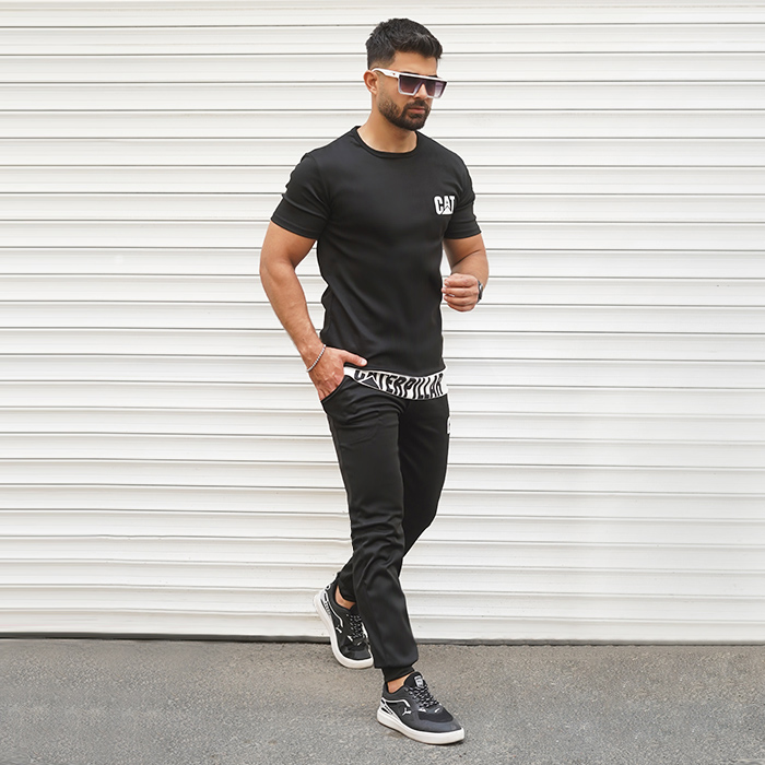 ست تیشرت شلوار CAT مردانه مدل OMEGA