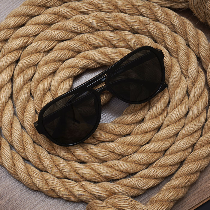 عینک آفتابی مردانه مشکی مدلremax