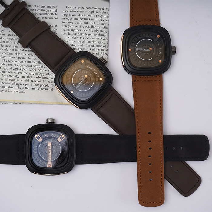 ساعت sevenfriday مشکی مدل rinald