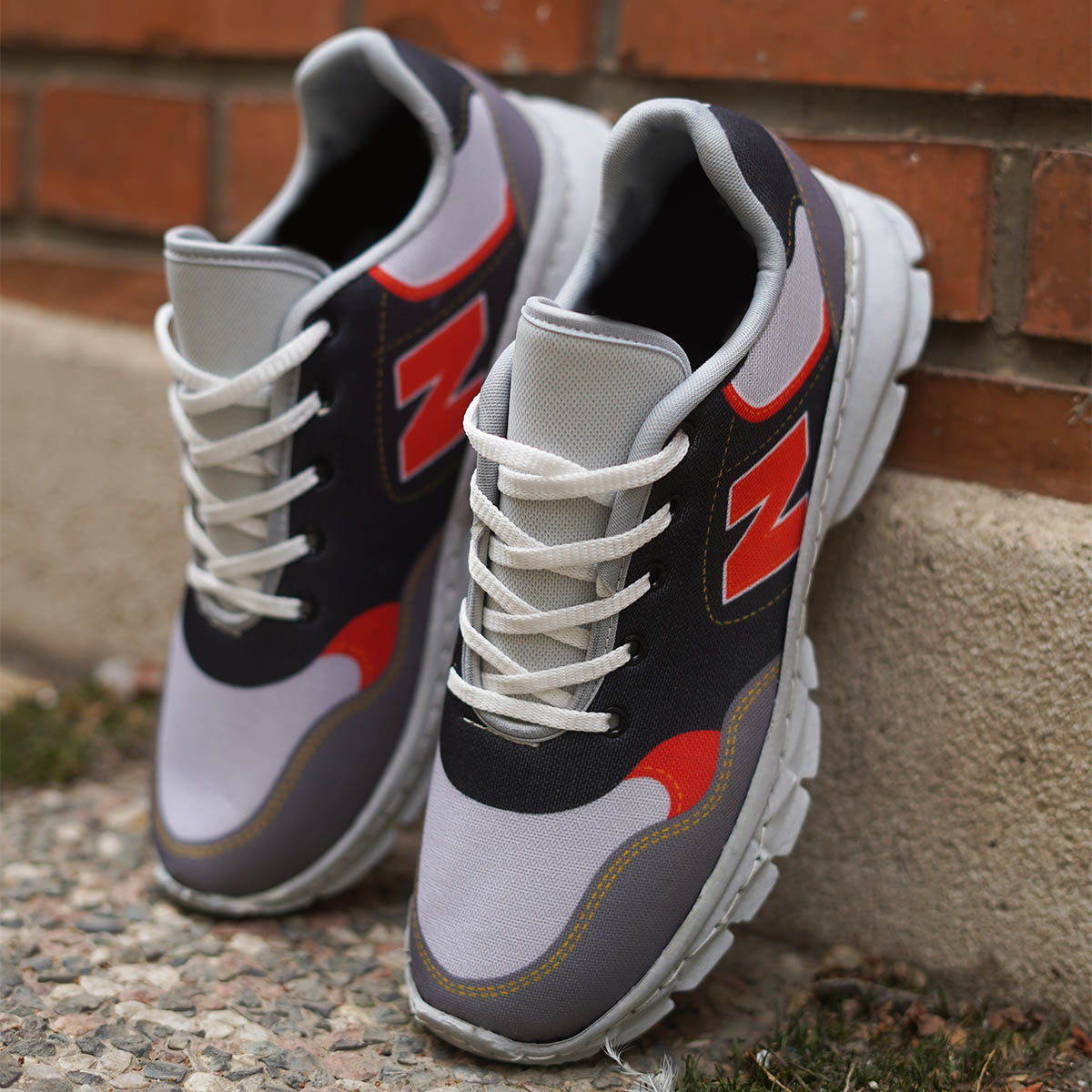 کفش ورزشی مشکی قرمز نیو بالانس(T) مردانه مدل aroda