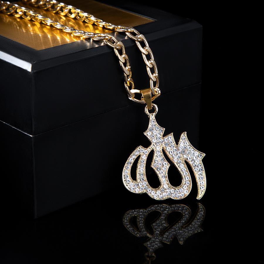 گردنبند طلایی مدل Allah