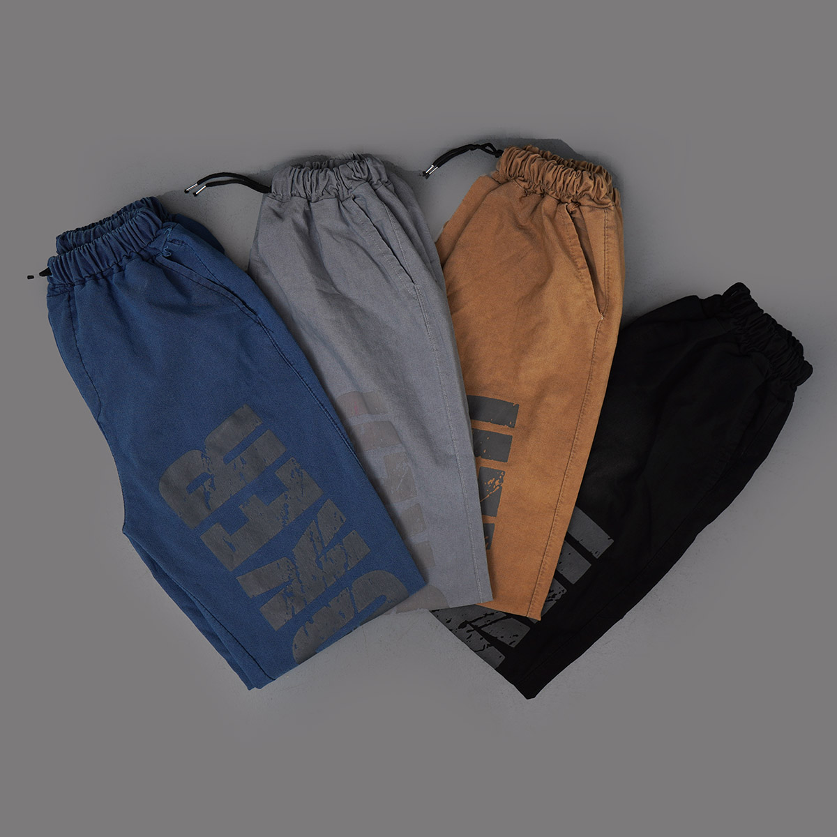 شلوار اسلش مردانه خاکی مدل JOKER