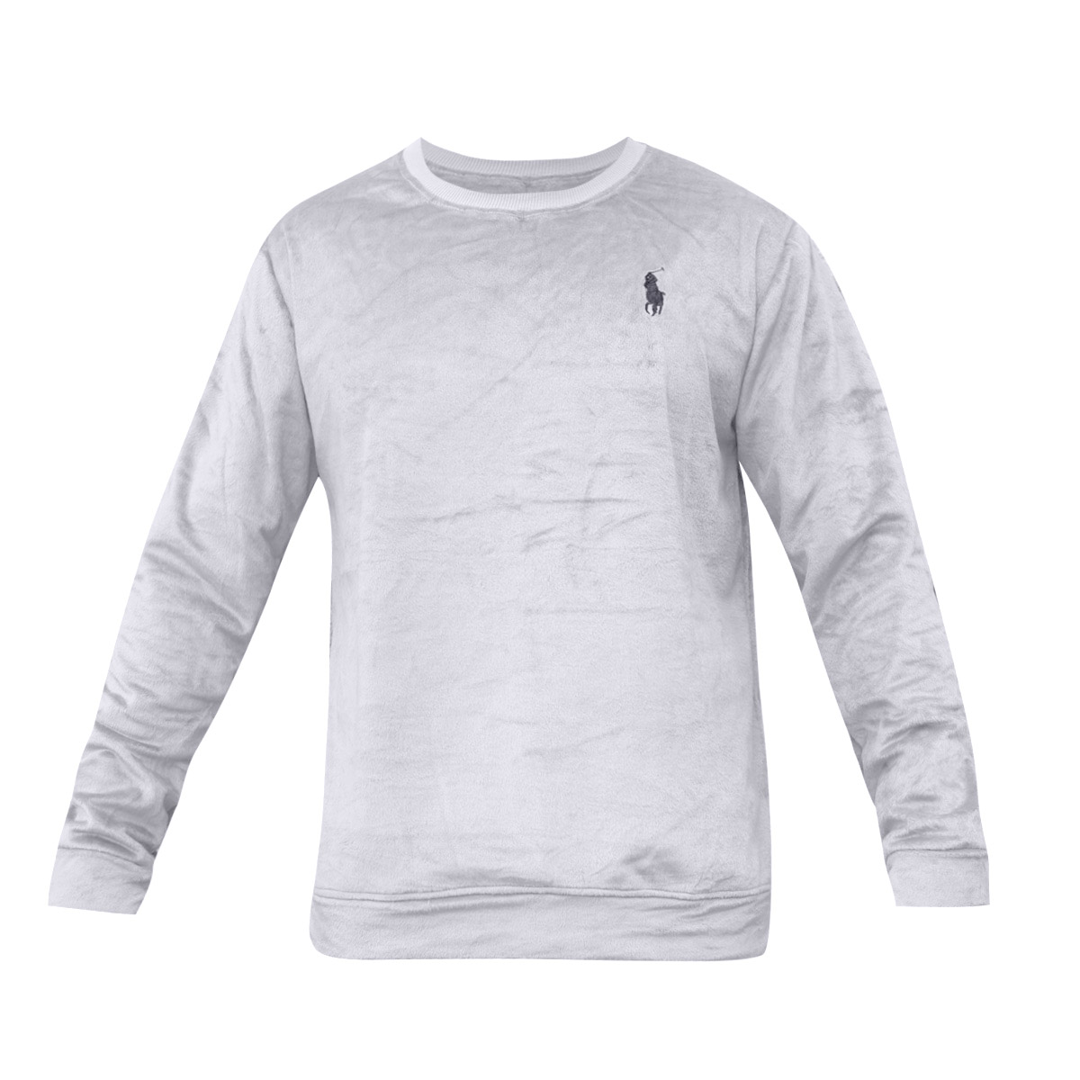 بلوز مردانه مخمل سفید مدل Raden