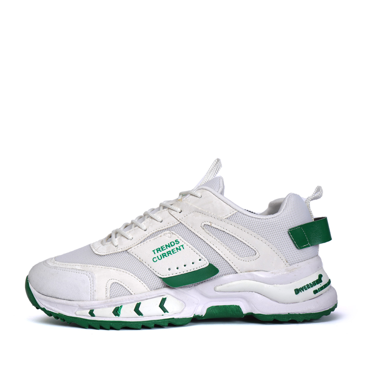 کفش ورزشی مردانه سفید سبز مدل Manil