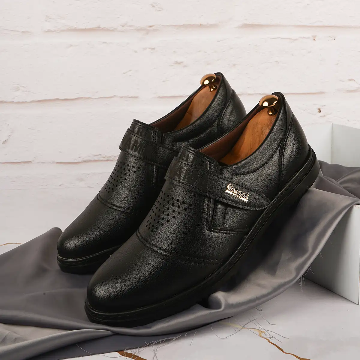 کفش رسمی مردانه مشکی مدل bahram