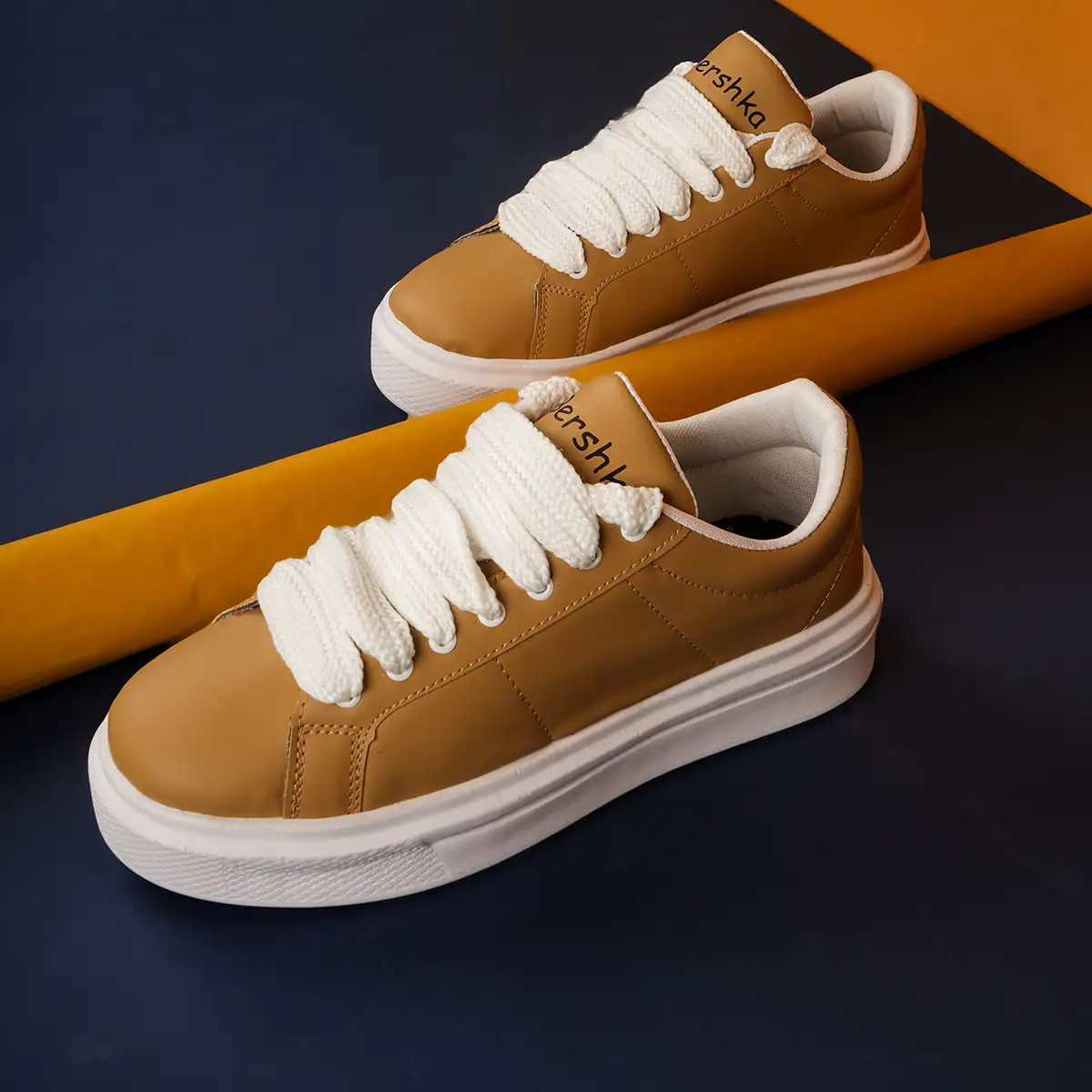 کفش تخت کرم مردانه مدل MANIN