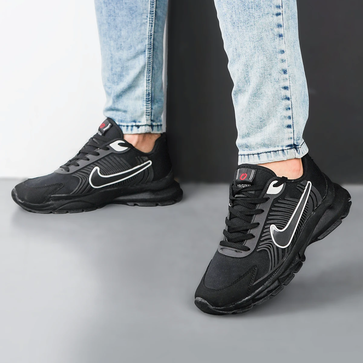 کفش ورزشی مردانه نایک مشکی مدل مدل Farhan