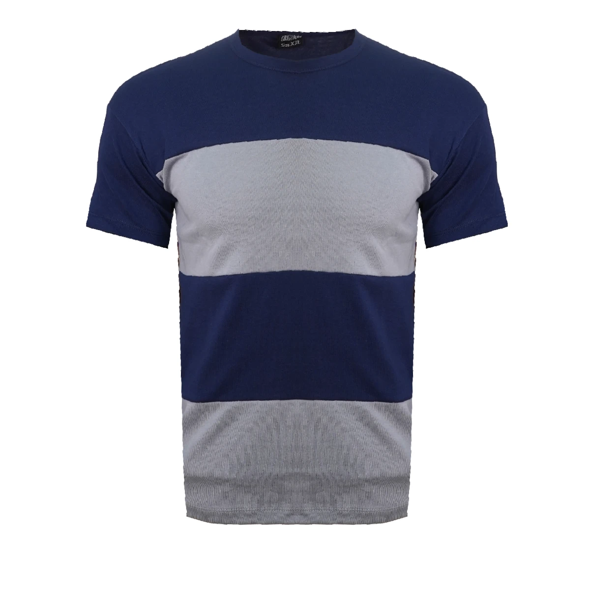 تیشرت مردانه سرمه ای طوسی مدل Dayar