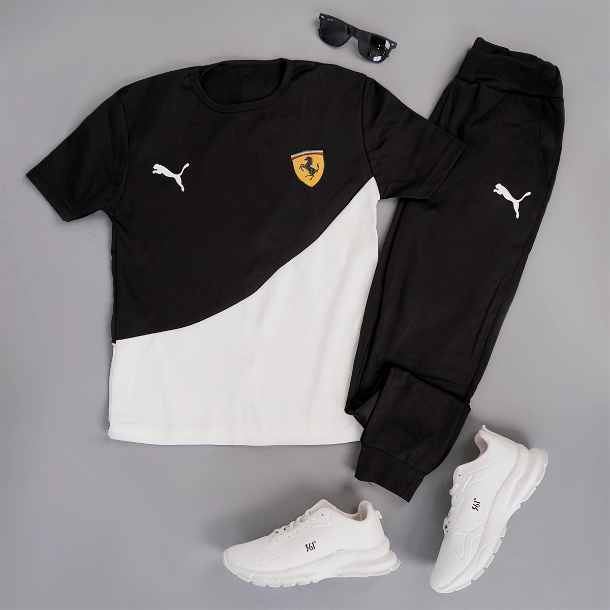 ست تیشرت شلوار مردانه پوما مدل Radian