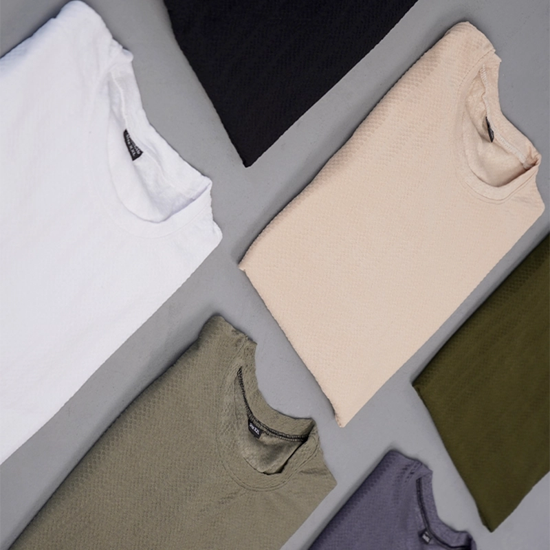 تیشرت زیتونی مردانه مدلBehnam