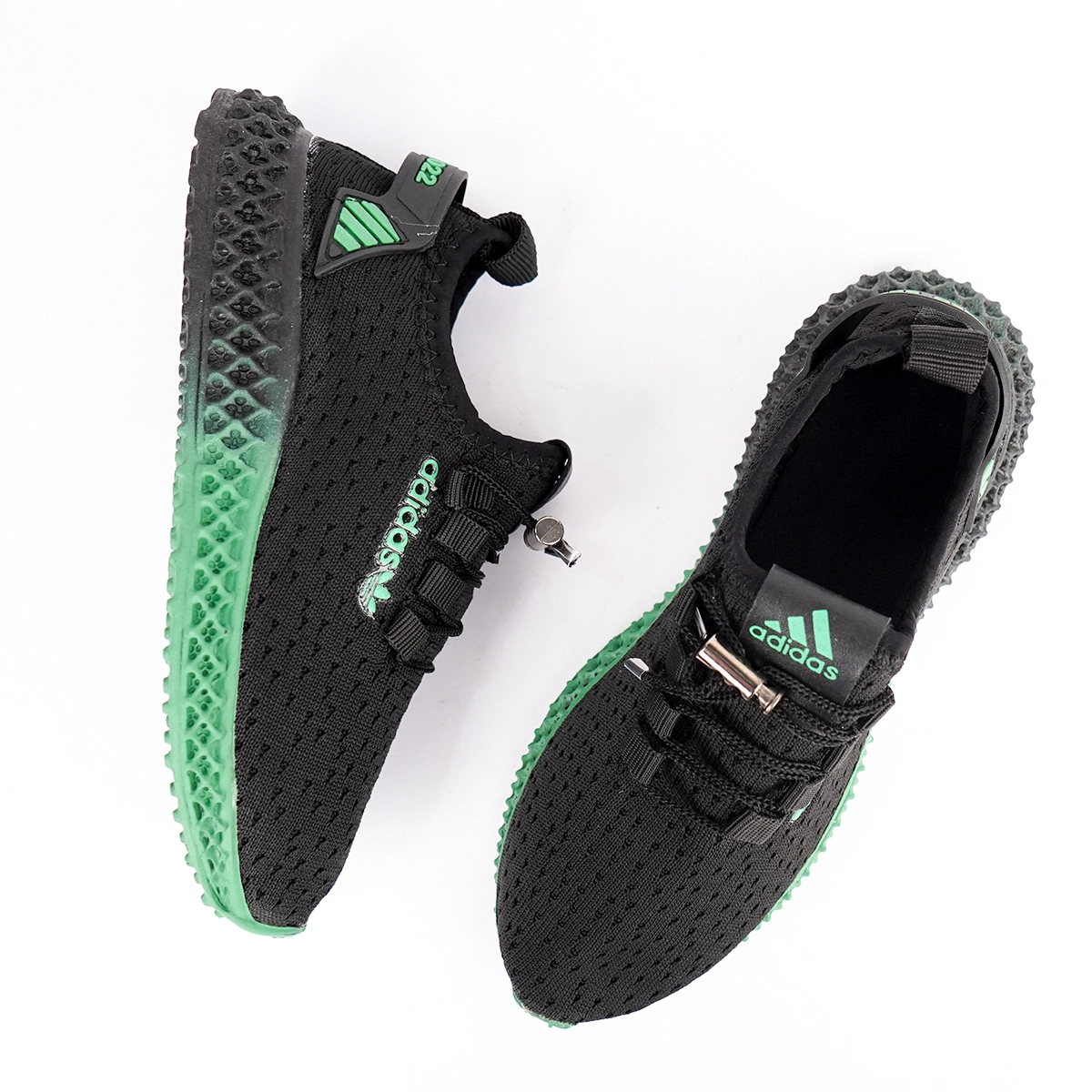 کفش ورزشی زنانه مشکی سبز مدل Diba