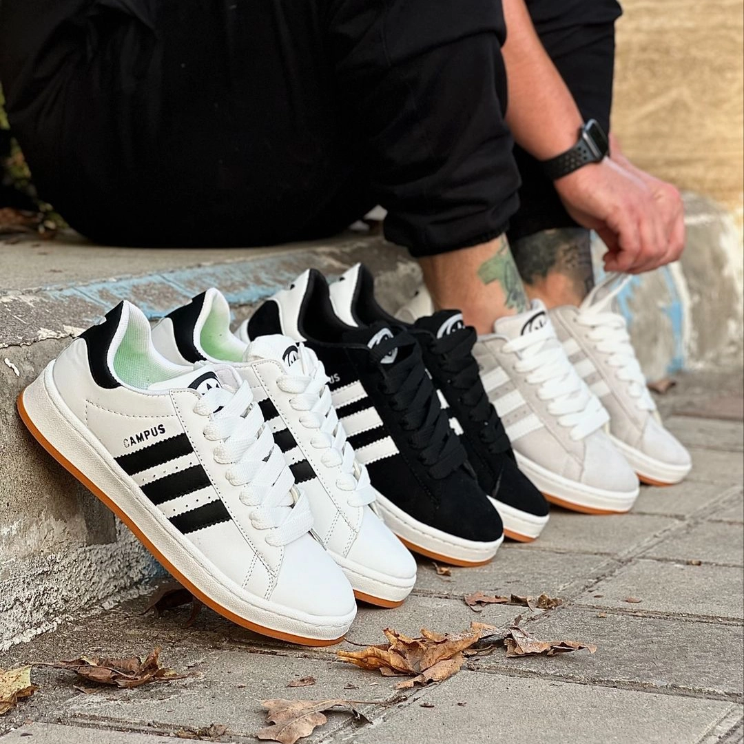 کفش ورزشی مردانه سفید مدل Adidas Campus