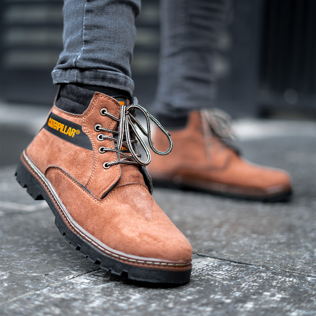 کفش مردانه CATقهوه ای مدل ORIK