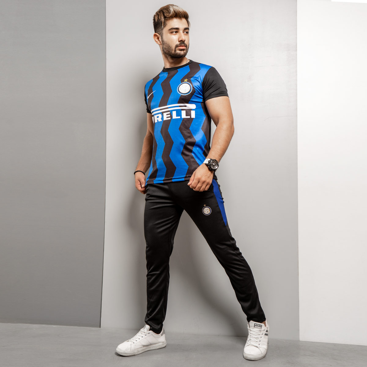 ست تیشرت شلوار اینترمیلان مردانه مدل Italy