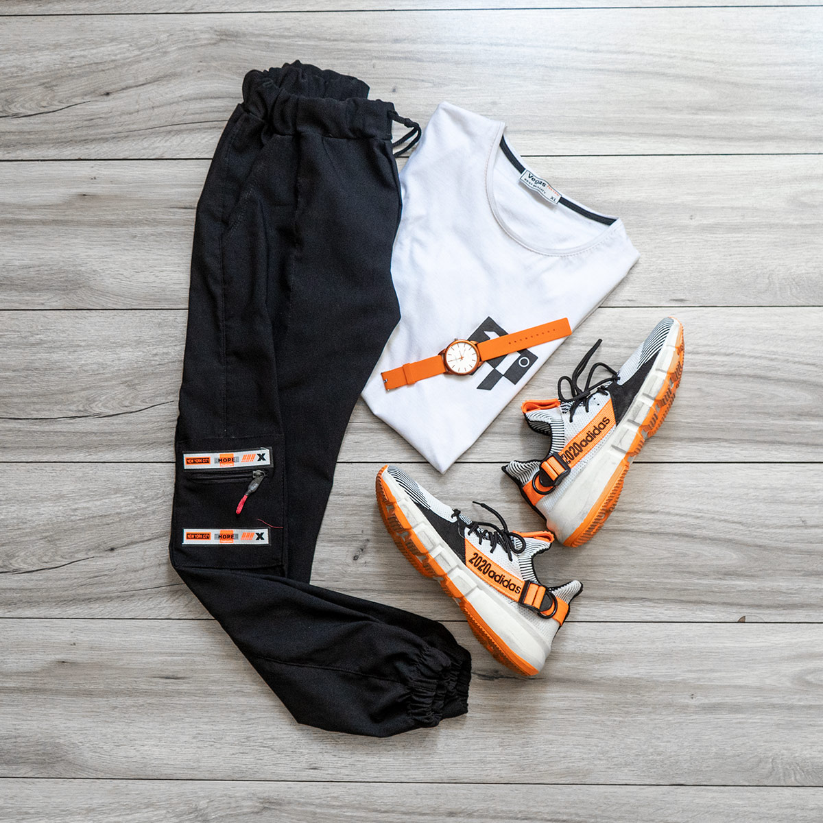 شلوار اسلش مردانه مشکی مدل Labro(T)