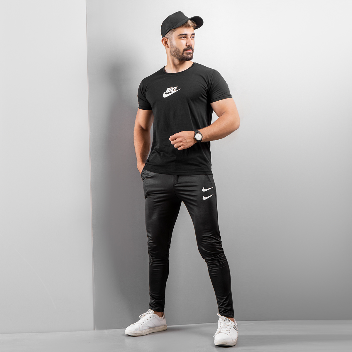 ست تیشرت شلوار Nike مردانه مدل Vartik