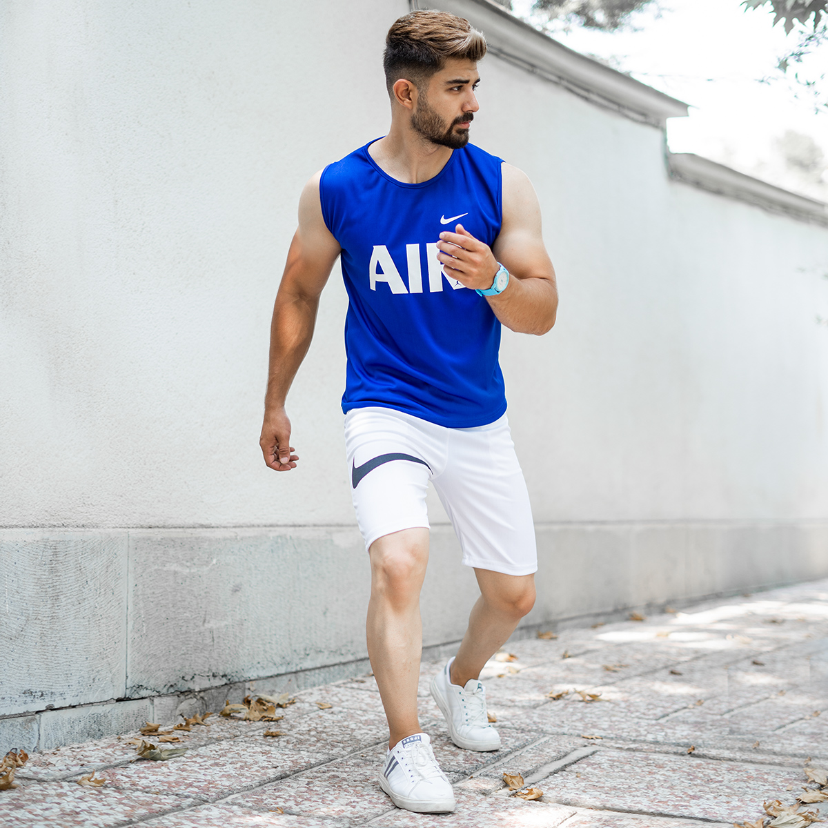 ست رکابی شلوارک Nike Air مردانه مدلMilano