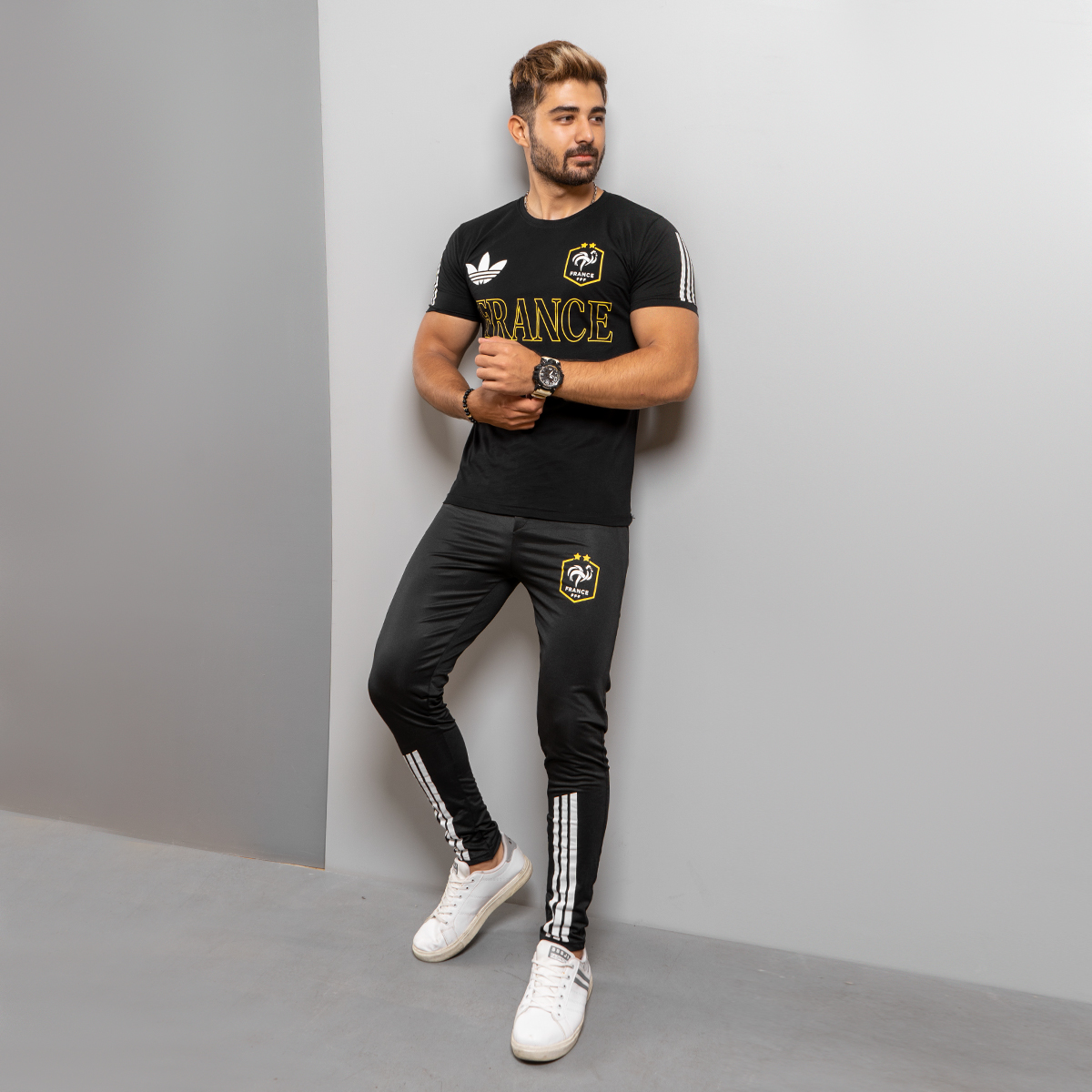 ست تیشرت شلوار France مردانه مدل Unik